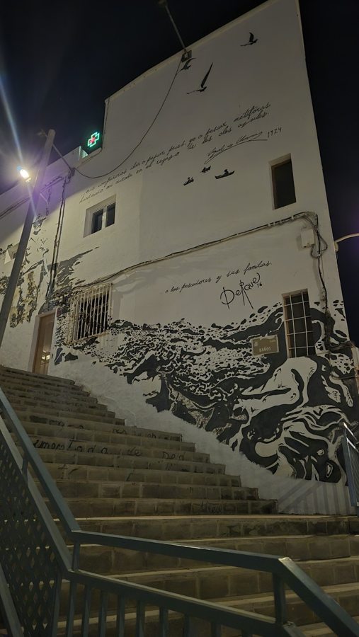Kleurrijke gevels en kunst in Puerto del Rosario